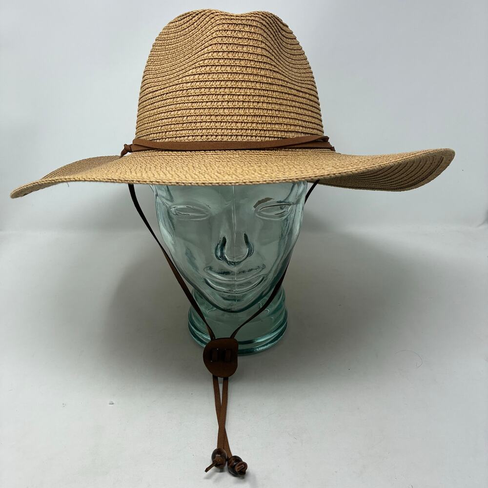 100% Paper Straw Hat 56-58in Adjustable